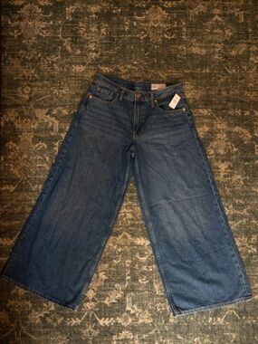 GAP - Women’s Mid Rise UltraSoft Baggy Jeans *BRAND NEW* (Size 28P)